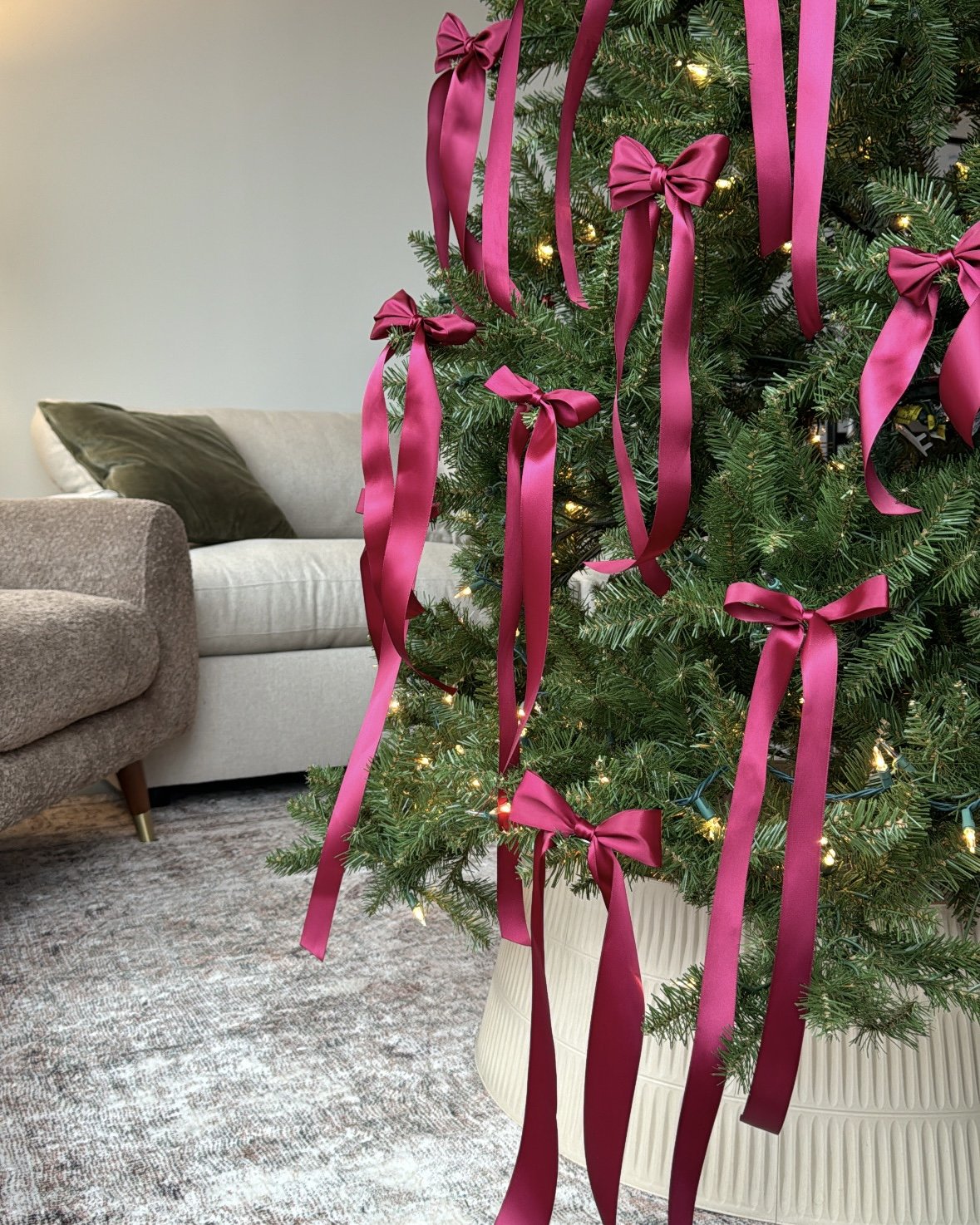 Satin Clip-On Bows