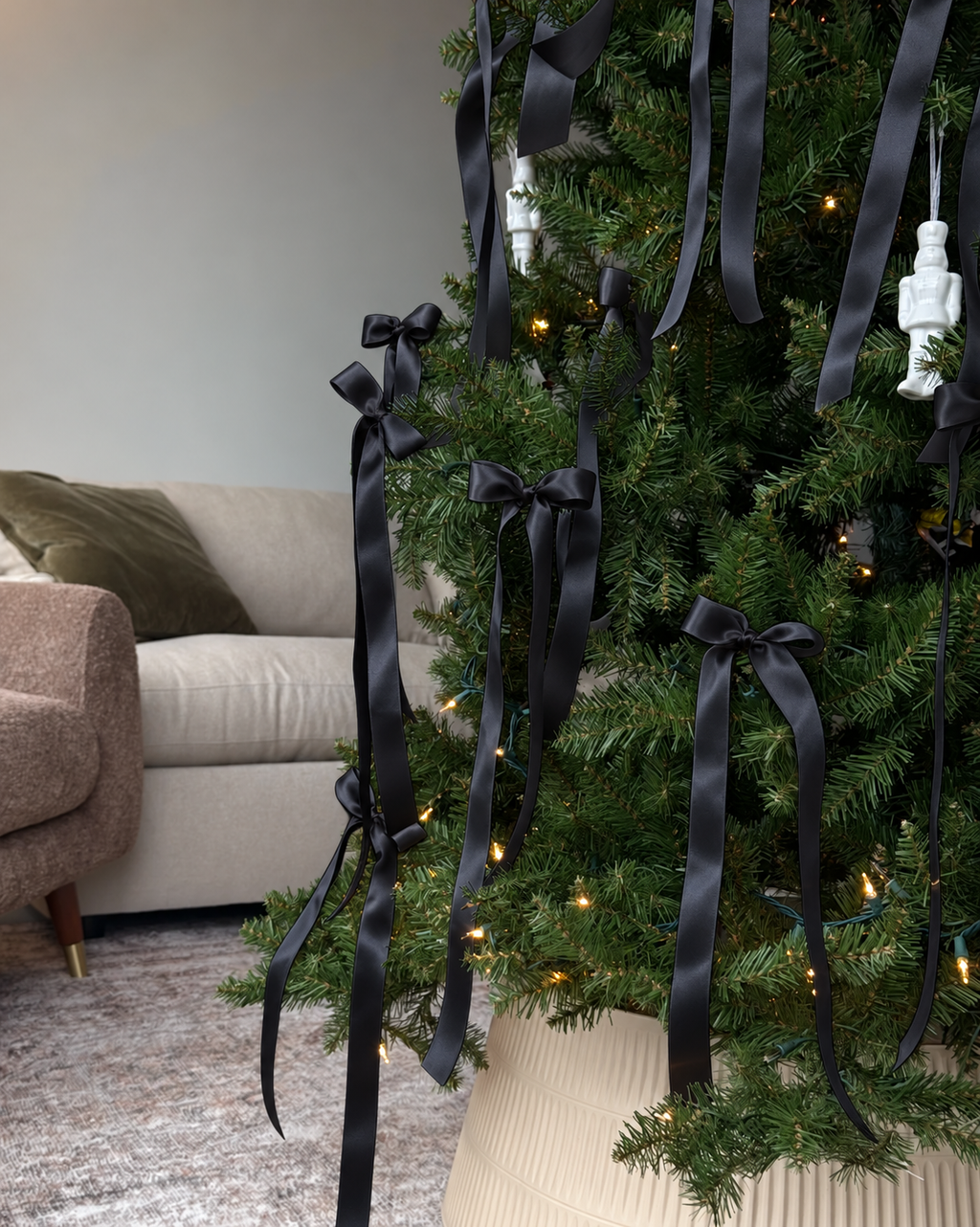 Satin Clip-On Bows