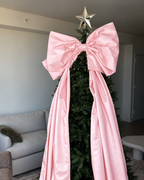Giant Satin Bow Tree Topper