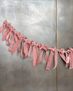 Velvet Bow Garland
