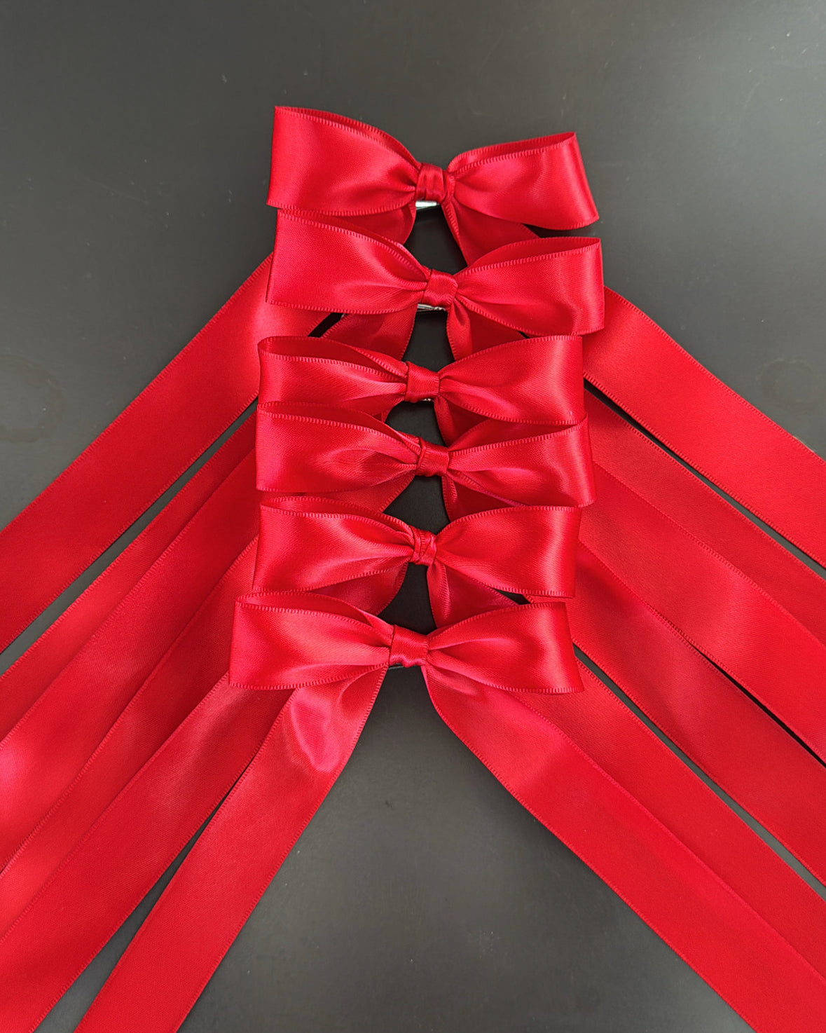 Satin Clip-On Bows