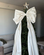 Giant Satin Bow Tree Topper
