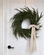 Velvet Clip-On Wreath Bow