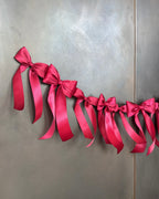 Satin Bow Garland
