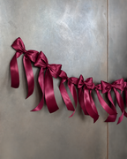 Satin Bow Garland