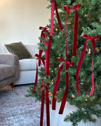 Velvet Clip-On Bows